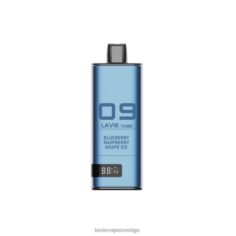 84X2643 Lavie Vape Pris | blåbär hallon druva is LAVIE Cube 20 000 bloss